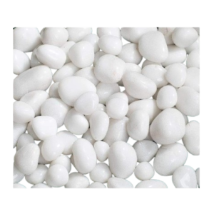while glossy pebbles for aquarium